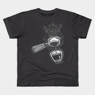 Not Going To Waste My Shot... of Espresso! (dark roast) Kids T-Shirt